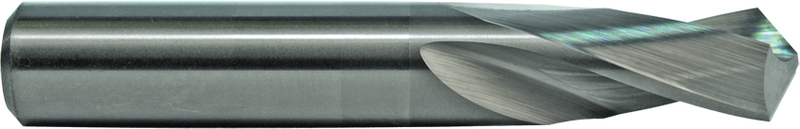 U Twister GP 3X 118Â° Point 21Â° Helix Solid Carbide Stub Drill - Industrial Tool & Supply