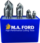 90 Degree 3 Flute Aircraft Countersink Set - Industrial Tool & Supply