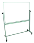 48 x 36 Whiteboard with Frame and Casters - Industrial Tool & Supply