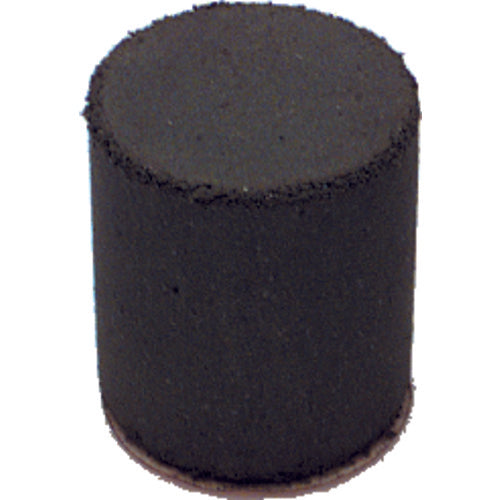 1x 7/8″ × 1/4″ - Cylinder Resin Bonded Rubber Cone (Fine Grit) - Industrial Tool & Supply
