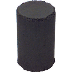 1 1/2″ × 1″ × 1/4″ - Cylinder Resin Bonded Rubber Cone (Fine Grit) - Industrial Tool & Supply