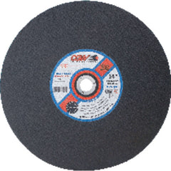 12″ × 1/8″ × 1″ - A24-R-BF - Aluminum Oxide Reinforced Cut-Off Wheel - Stationary Saw - Industrial Tool & Supply