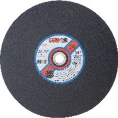 14″ × 1/8″ × 5/8″ - A24-Q-BF - Aluminum Oxide Reinforced Cut-Off Wheel - Stationary Saw - Industrial Tool & Supply