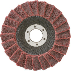 4 1/2″ × 5/8″-11 - Coarse - Type 27 - Surface Conditioning Flap Disc - Industrial Tool & Supply