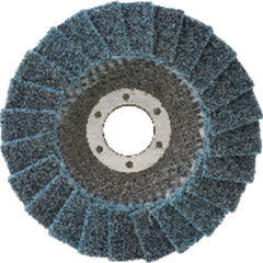 4 1/2″ × 5/8″-11 - Medium - Type 27 - Surface Conditioning Flap Disc - Industrial Tool & Supply
