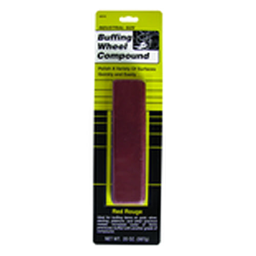 20 oz Red Rouge Buffing Compound (for BrasSilicon Carbidecopper) - Industrial Tool & Supply