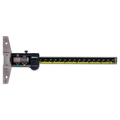 ‎0-6 / 0-150 mm Measuring Range (0.0005 / 0.01 mm Resolution) - Electronic Depth Gage - Industrial Tool & Supply