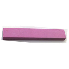 1″ × 2″ × 8″-220 Grit - Rectangular Shaped Ruby Stone - Industrial Tool & Supply