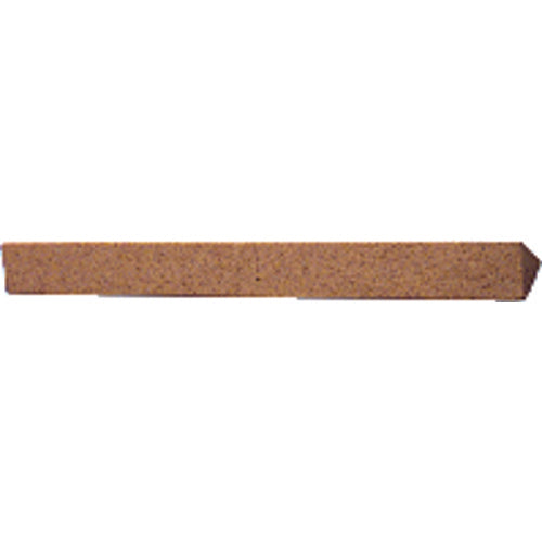 3/8″ × 6″-320 Grit - Triangular Shaped Aluminum Oxide Tool Room Stick - Industrial Tool & Supply