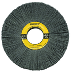 6 x 1" - .022/120 Grit - Composite Hub Nylon Abrasive Wheel - Industrial Tool & Supply