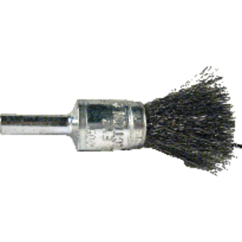 1/2″ Diameter - Steel Wire End Brush - Industrial Tool & Supply