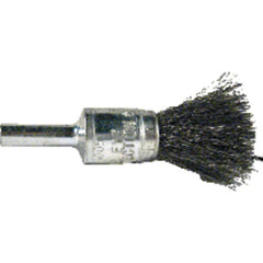 1″ Diameter - Steel Wire End Brush - Industrial Tool & Supply