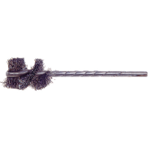 1/2″ Diameter - Crimped Steel Wire Tube Brush - Industrial Tool & Supply