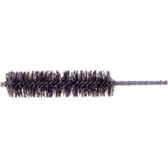1″ Diameter - Crimped Steel Wire Tube Brush - Industrial Tool & Supply