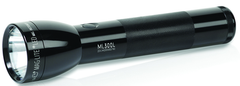 LED 2 Cell D Black Flashlight - Industrial Tool & Supply