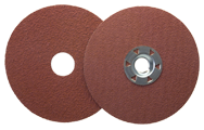 4-1/2 x Quick Change" - 36 Grit - Aluminum Oxide - Resin Fibre Quick Change Disc - Industrial Tool & Supply