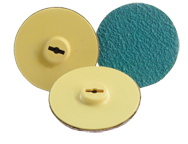 1-1/2" - 40 Grit - Alumina Zirconia - Lubricated - Quick Change Disc - Industrial Tool & Supply