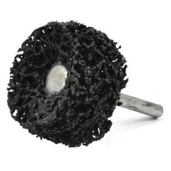 3″ × 1/2″ × 1/4″ - Extra Coarse Grit - Stripping Wheel - Industrial Tool & Supply