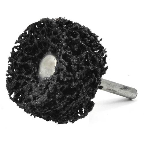3″ × 1″ × 1/4″ - Extra Coarse Grit - Stripping Wheel - Industrial Tool & Supply