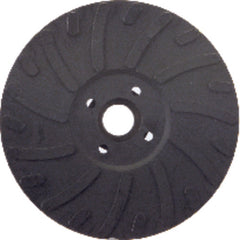 4 1/2″ - Smooth Bore - Spiral Pattern - Polymer Backing Plate For Resin Fibre Disc Without Nut - Industrial Tool & Supply