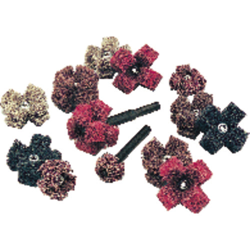 ‎2″ × 1/2″ - #8-32 Eyelet - Coarse Grit - Aluminum Oxide - Buff and Blend Disc Alt mfg # 727395 - Industrial Tool & Supply