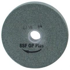 6 x 1/2 x 1'' - Medium Grit - Aluminum Oxide GP Plus Non-Woven Wheel - Industrial Tool & Supply