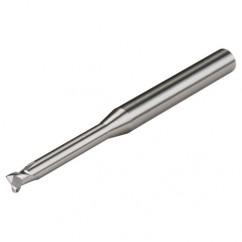 1.9mm Dia. - 57mm OAL -  - AlTiN - 30° - Die Mold - Corner Radius - EM - 2 FL - Industrial Tool & Supply