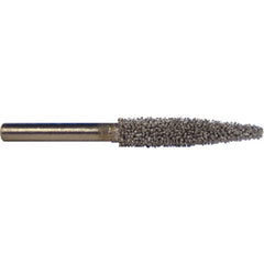 1/4″ × 1/2″-1/8″ Shank - Taper SSG Carbide Burr - Industrial Tool & Supply