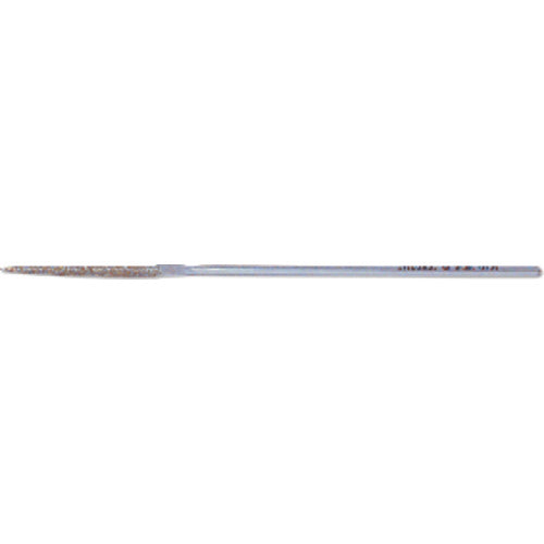 ‎1 5/8″ Diamond Length-5 1/2″ Overall Length (1.8 mm) - Fine Grit - Round Diamond Escapement File - Industrial Tool & Supply