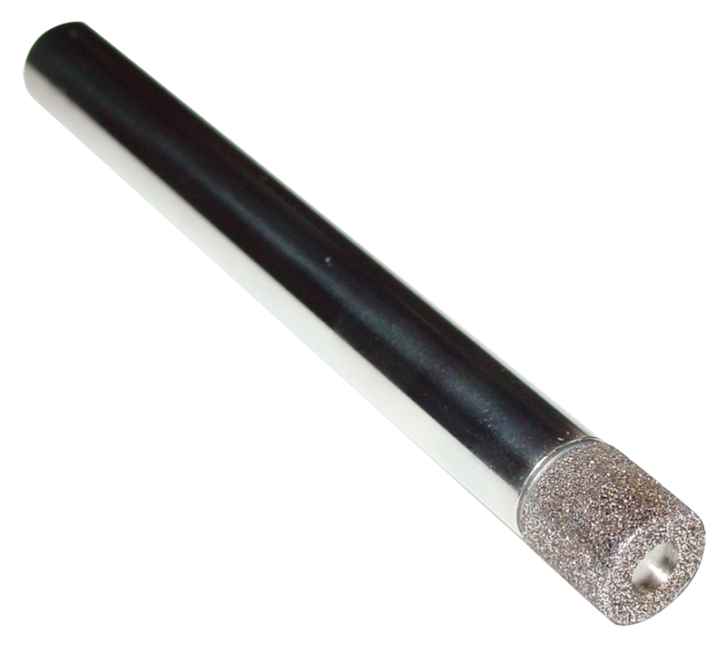 .394 x .200 x 1/4" - 220 Grit - Diamond Electroplated Grinding Mandrel - Industrial Tool & Supply