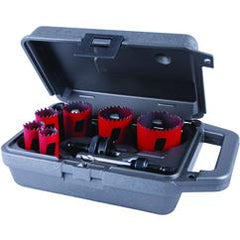 MHS04P PLUMBERS HOLE SAW KIT - Industrial Tool & Supply