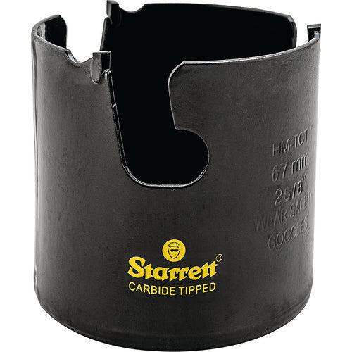 ‎2-5/8″ Carbide Tipped Hole Saw - Starrett - Industrial Tool & Supply