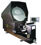 #MV14P - 14'' Screen Size - .0002" Resolution - Optical Comparator - Industrial Tool & Supply