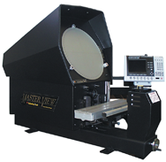 #OC150X - Comb. Grid/Radius Overlay Chart - Optical Comparator Accessory - Industrial Tool & Supply