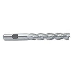 3/8 Dia. x 4-1/4 Overall Length 4-Flute Square End M-42 Cobalt SE End Mill-Round Shank-Center Cut-Uncoated - Industrial Tool & Supply