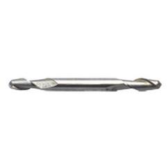 5/32'' Dia. - 2-1/4'' OAL - Uncoated HSS - Ball End - DE Mini EM - 2 FL - Industrial Tool & Supply