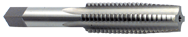 9/16-18 H3 4-Flute High Speed Steel Bottoming Hand Tap-Bright - Industrial Tool & Supply