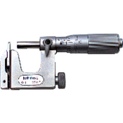 0-1″ Measuring Range-0.0001″ Graduation - Friction Thimble - Carbide Face - Multi- Anvil Micrometer - Industrial Tool & Supply