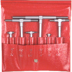 Model 155-904-5 Pieces-1/2″-6″ Measuring Range - Telescoping Gage Set - Industrial Tool & Supply