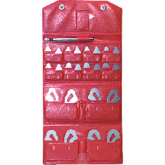 Model 186-903-1/64″-17/64″-17 Pieces - Radius Gage Set - Industrial Tool & Supply