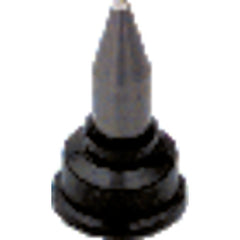 Anvil - Comparator Type - 0.250″ Anvil Diameter - Individual Micrometer Anvil Attachment - Exact Industrial Supply