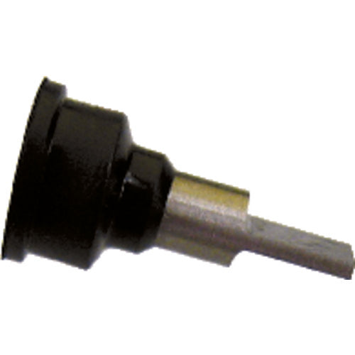Anvil - Blade Type - 0.250″ Anvil Diameter - Individual Micrometer Anvil Attachment - Exact Industrial Supply