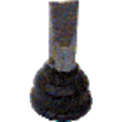 Anvil - Knife Edge Type - 0.250″ Anvil Diameter - Individual Micrometer Anvil Attachment - Exact Industrial Supply