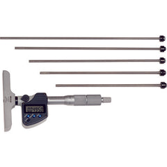 ‎Model 329-350-30 ﾖ 0-6, 0.00005/ 0.001 mm Depth Micrometer - Industrial Tool & Supply