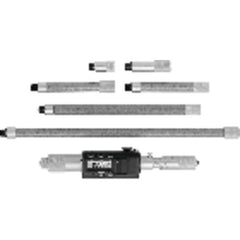 8″-40″ Range-0.001″ Gradiation - Carbide Tipped Measuring Face - Electronic Tubular Inside Micrometer - Industrial Tool & Supply