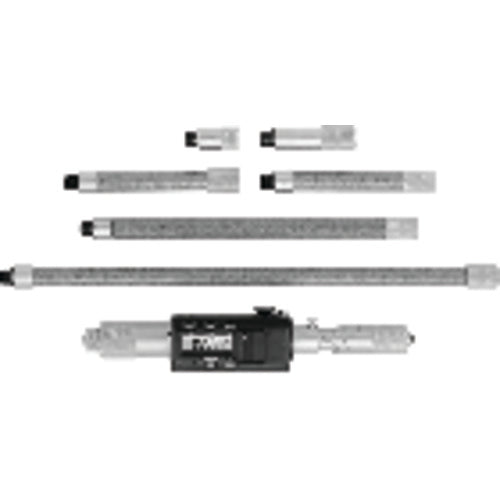 8″-80″ Range-0.001″ Gradiation - Carbide Tipped Measuring Face - Electronic Tubular Inside Micrometer - Industrial Tool & Supply