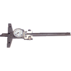 0-12″ Measuring Range (0.001″ Graduation) - Dial Depth Gage - Industrial Tool & Supply
