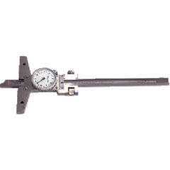 0-6″ Measuring Range (0.001″ Graduation) - Dial Depth Gage - Industrial Tool & Supply