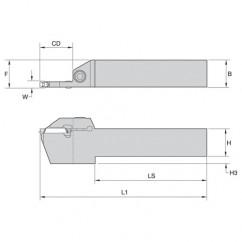 250214 WMT LH TOOLHOLDER 16 X 16 - Industrial Tool & Supply