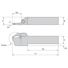 250193 W TOOLHOLDER - Exact Industrial Supply